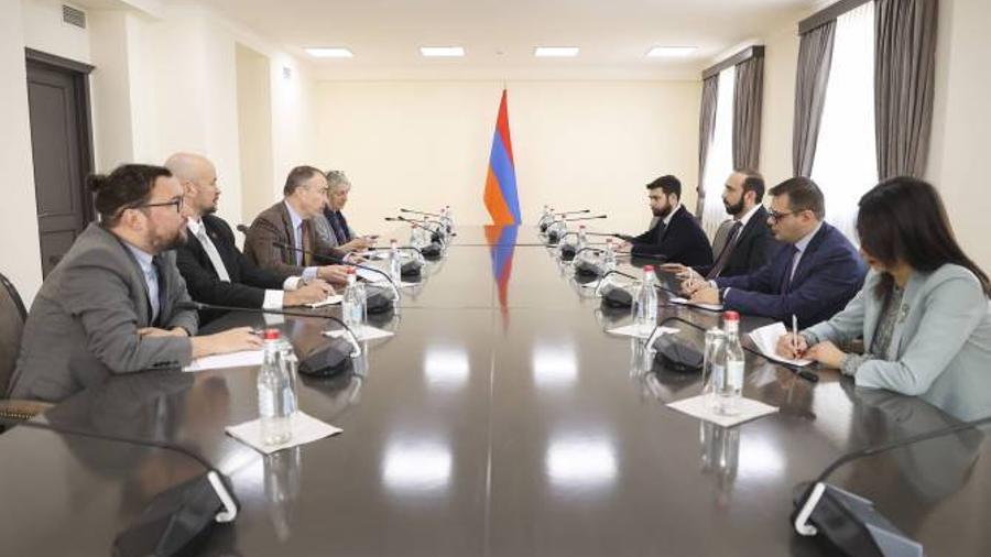 Mirzoyan and Klaar emphasized the importance of resolving the situation in Nagorno-Karabakh due to Azerbaijan's blocking of the Lachin Corridor