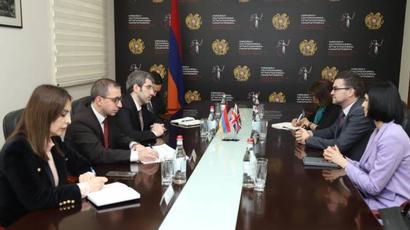 The British ambassador highly appreciated Armenia's efforts in the direction of reforms in the justice sector