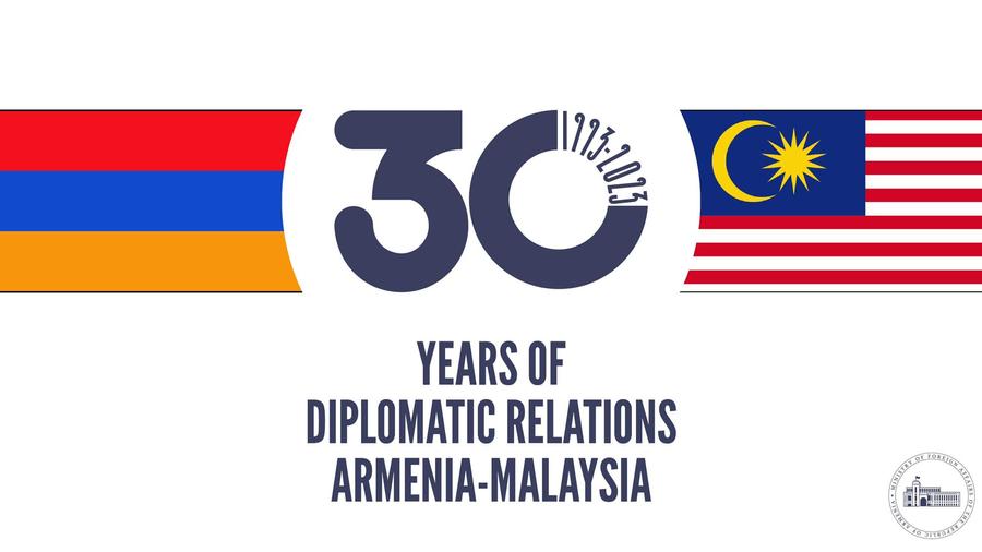 30th anniversary of the establishment of diplomatic relations between Armenia and Malaysia