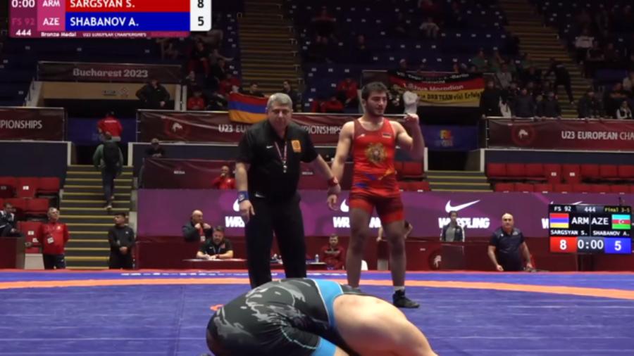 The Armenian freestyle wrestling team won another silver and bronze medal at the European Championship |armsport.am|