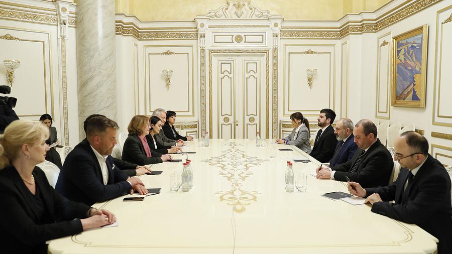 The Prime Minister receives the delegation of the Germany-South Caucasus Friendship Group