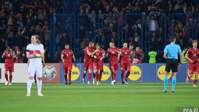  Հայաստանի հավաքականը 1։2 հաշվով պարտվեց Թուրքիայի ազգային հավաքականին