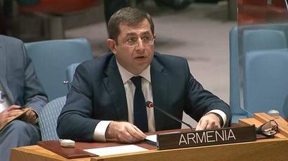 Azerbaijan should stop blaming Armenia for its reprehensible actions:  Armenia's Permanent Representative wrote a letter to the UN Secretary-General