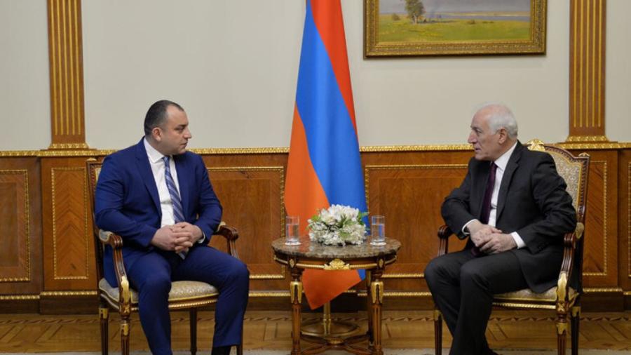 President Vahagn Khachaturyan received the President of the Constitutional Court Arman Dilanyan