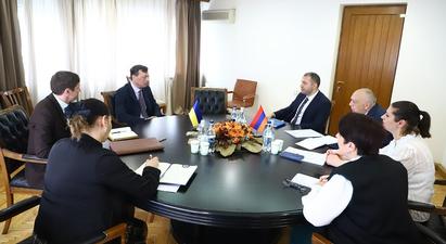 Քննարկվել են Հայաստանի և Ուկրաինայի միջև տնտեսական հարաբերությունների զարգացման հարցեր
