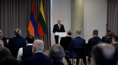 ՀՀ նախագահը հանձն է առել ապահովել բոլոր քայլերը հայ-լիտվական հաջորդ գործարար համաժողովը Հայաստանում անցկացնելու համար
