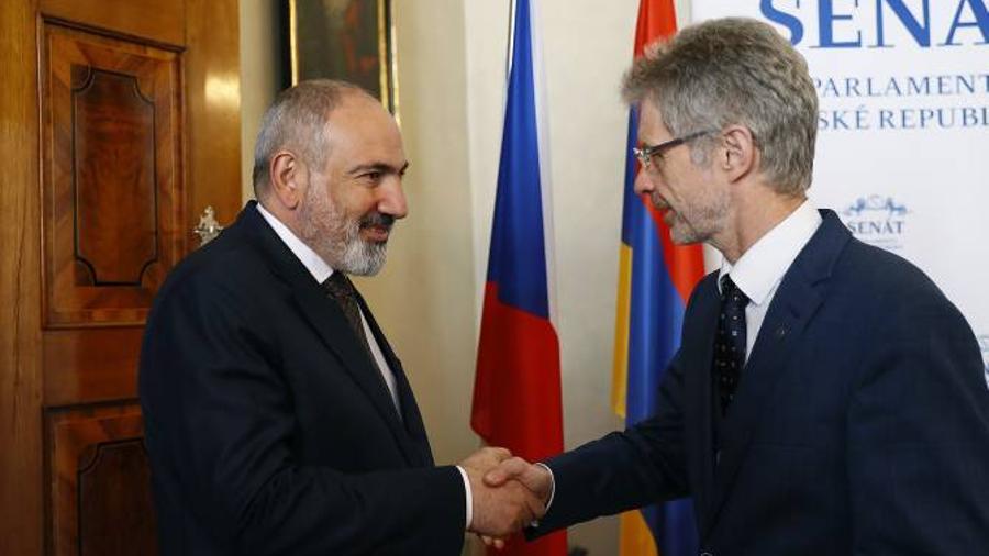 ՀՀ վարչապետը և Չեխիայի Սենատի նախագահը կարևորել են երկու երկրների խորհրդարանականների համագործակցության զարգացումը
