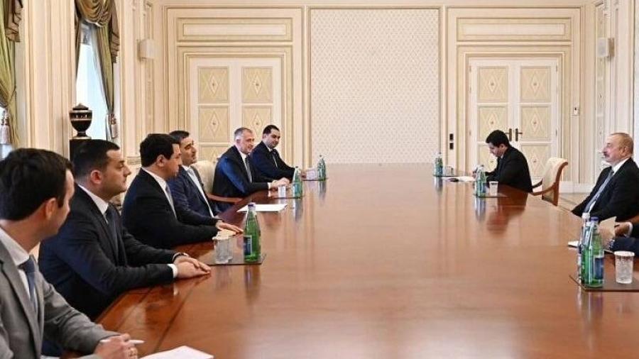 Վրաստանի խորհրդարանի նախագահը հանդիպել է Ալիևին |armtimes.com|