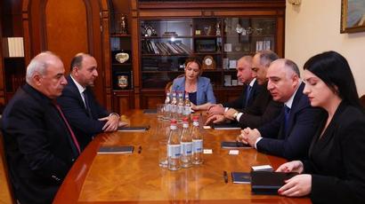 Հայաստանի հակակոռուպցիոն կոմիտեի նախագահն ընդունել է Վրաստանի դեսպանին
