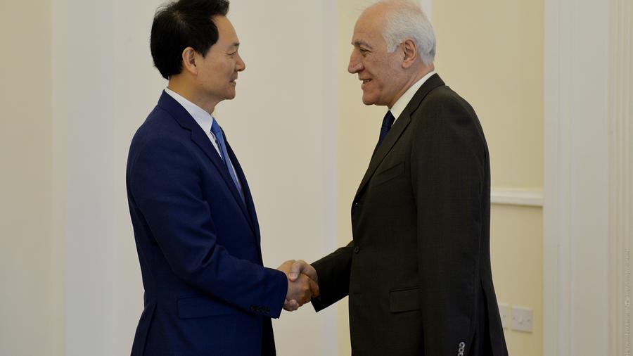 Վահագն Խաչատուրյանն ընդունել է Կորեայի նախագահի հատուկ բանագնացին
