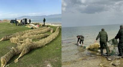 Նորաշենի արգելոցի «Սպիտակ ափ» կոչվող տարածքի ջրային հատվածից հայտնաբերել և դուրս է բերել թվով 19 հատ 10մ երկարությամբ ապօրինի տեղադրված խեցգետնաորսիչ

