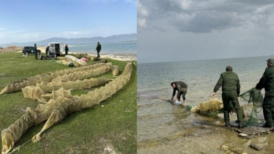 Նորաշենի արգելոցի «Սպիտակ ափ» կոչվող տարածքի ջրային հատվածից հայտնաբերել և դուրս է բերել թվով 19 հատ 10մ երկարությամբ ապօրինի տեղադրված խեցգետնաորսիչ
