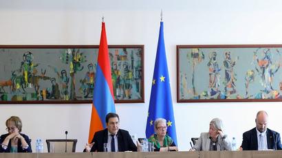 Պարույր Հովհաննիսյանի և Եվրոպական խորհրդի աշխատանքային խմբի հանդիպմանը մտքեր են փոխանակվել ՀՀ-ԵՄ գործընկերության հարցերի շուրջ
