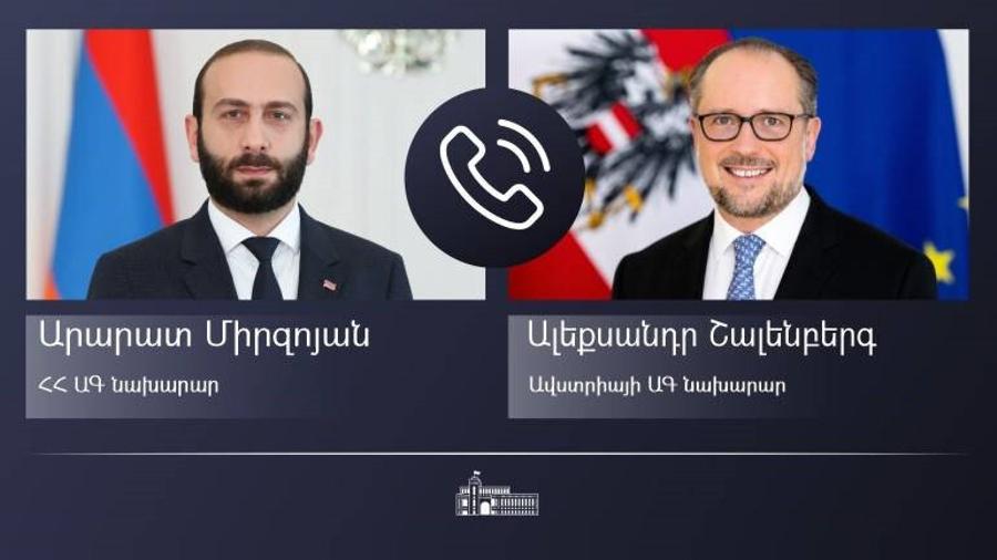 Արարատ Միրզոյանն Ավստրիայի ԱԳ նախարարին է ներկայացրել հայ-ադրբեջանական հարաբերությունների կարգավորման գործընթացի վերջին զարգացումները