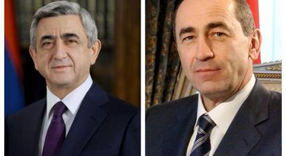 Ռոբերտ Քոչարյանին եւ Սերժ Սարգսյանին վերագրվող հանցանքների վաղեմության ժամկետները լրացել են
 |news.am|