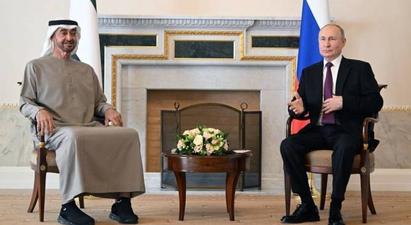 Սանկտ Պետերբուրգում սկսվել են ՌԴ-ի և ԱՄԷ-ի նախագահների բանակցությունները
 |armenpress.am|