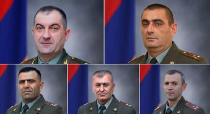 ՀՀ նախագահի հրամանագրերով զինվորական կոչումներ են շնորհվել
