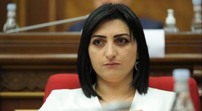 Թագուհի Թովմասյանը հեռացվեց ԱԺ Մարդու իրավունքների պաշտպանության հանձնաժողովի նախագահի պաշտոնից