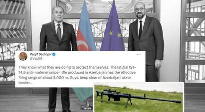 ԵՄ-ում Ադրբեջանի դեսպանը նախազգուշացում է ստացել Հայաստան այցելած ԵԽ պատգամավորների հասցեին սպառնալիքների համար
 |armenpress.am|