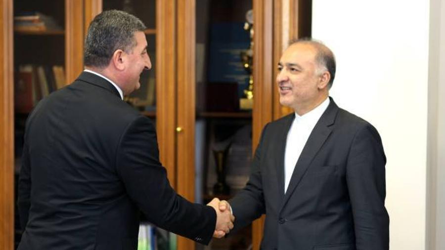 Հայաստանի տարածքային կառավարման նախարարն ու Իրանի դեսպանը քննարկել են համատեղ ծրագրերի ընթացքը
