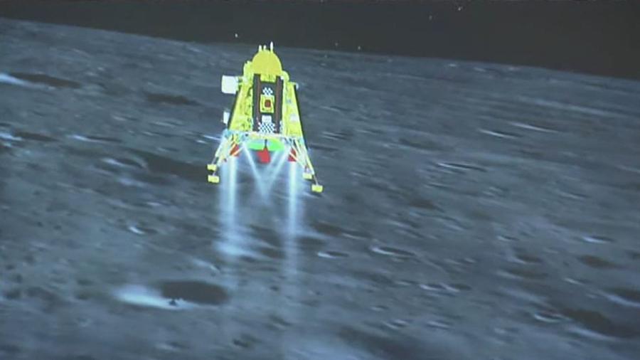 Հնդկաստանի տիզերանավը բարեհաջող վայրէջք կատարեց Լուսնի վրա
 |azatutyun.am|