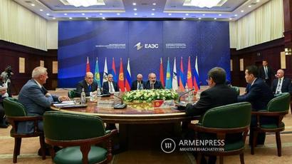 Եվրասիական տնտեսական բարձրագույն խորհրդի նիստը կանցկացվի դեկտեմբերին Սանկտ Պետերբուրգում  |armenpress.am|

