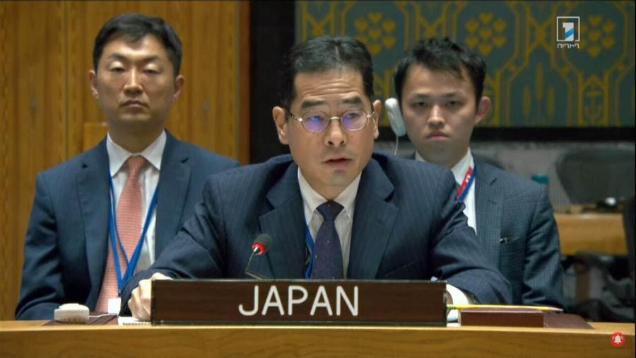 ՄԱԿ-ում Ճապոնիայի ներկայացուցիչը կոչ է արել Ադրբեջանին դադարեցնել իր ռազմական գործողությունները