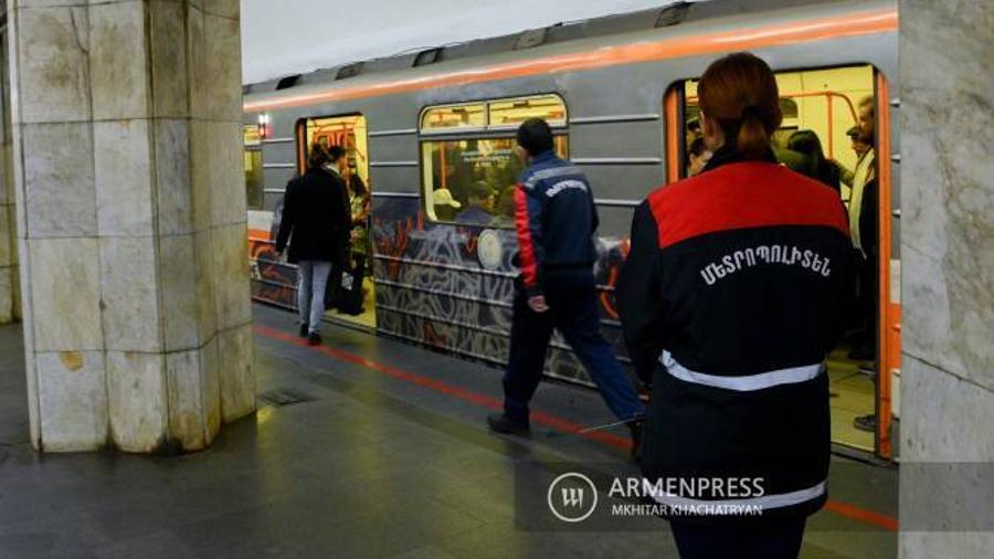 Երևանի մետրոպոլիտենի գնացքների ուշացումները պայմանավորված են տեխնիկական զննումով
 |armenpress.am|
