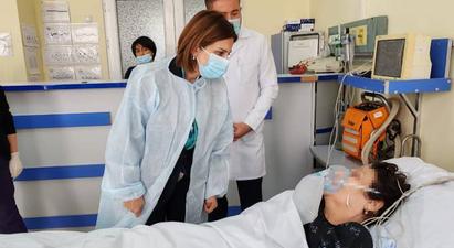 ՀՀ առողջապահության նախարարը Գորիսի ԲԿ-ում ծանոթացել է ԼՂ-ից բռնի տեղահանվածների առողջական վիճակին
