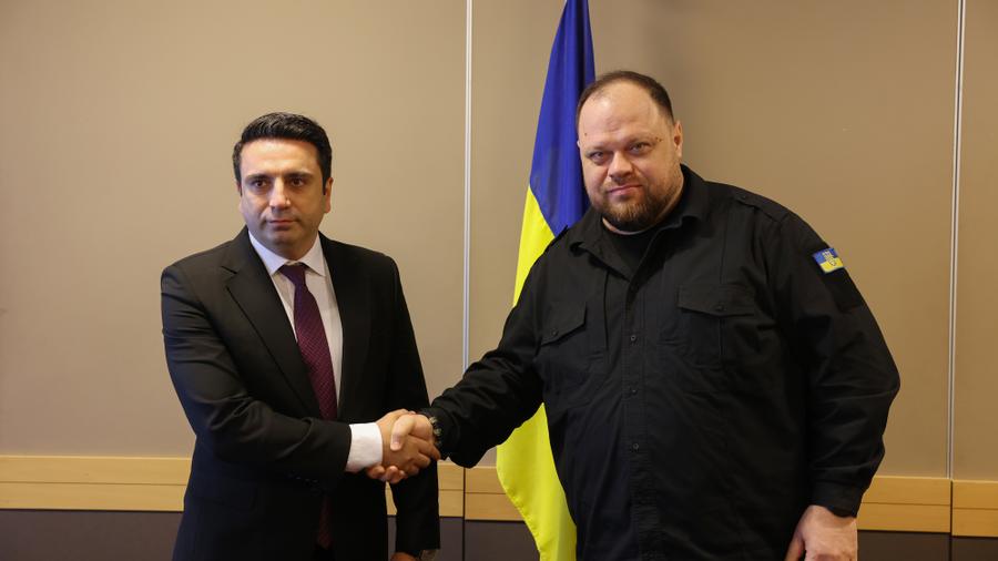 Ալեն Սիմոնյանը Դուբլինում հանդիպել է Ուկրաինայի Գերագույն ռադայի նախագահին