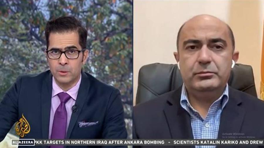 Ադրբեջանն էթնիկ զտման է ենթարկել Լեռնային Ղարաբաղի տարածքը․ Էդմոն Մարուքյանի հարցազրույցը՝ AL Jazeera-ին
 |armenpress.am|