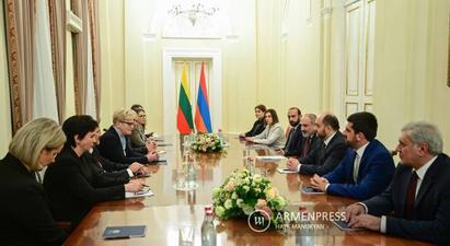 Հայաստանի և Լիտվայի վարչապետները քննարկել են տարբեր ոլորտներում հարաբերությունների զարգացմանը վերաբերող հարցեր
