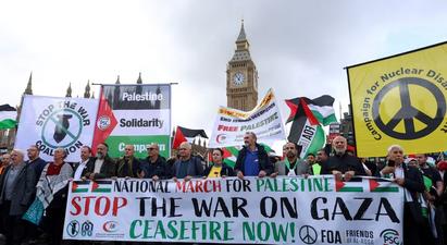 Էրդողանը մասնակցում է ի պաշտպանություն Պաղեստինի անցկացվող ակցիային, Լոնդոնում էլ հրադադարի պահանջով հազարավոր մարդիկ քայլերթ են անցկացրել