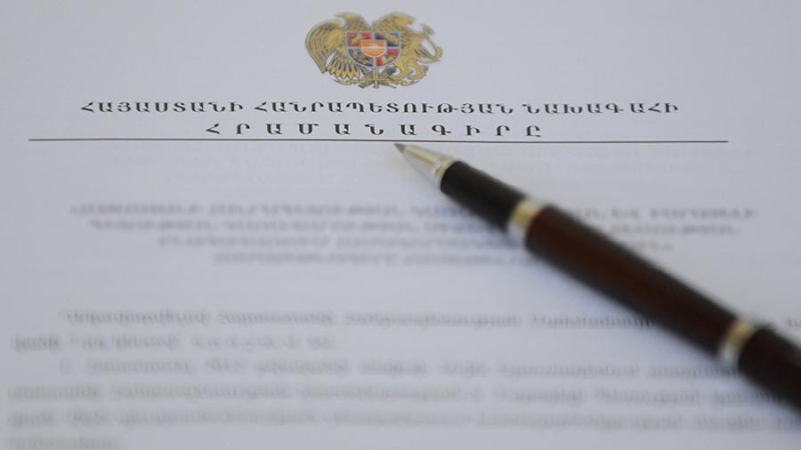 Վահագն Խաչատուրյանը դատավորներ նշանակելու մասին հրամանագրեր է ստորագրել