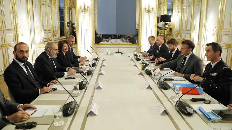 Փաշինյան-Մակրոն հանդիպմանը քննարկվել են Հայաստանի ու Ադրբեջանի հարաբերությունների կարգավորմանը վերաբերող հարցեր