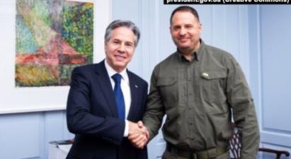 Բլինքենը հանդիպել է Երմակին, վերահաստատել ԱՄՆ հավատարմությունը Ուկրաինային |azatutyun.am|