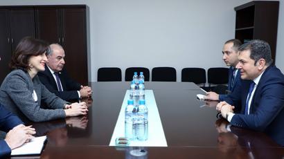 ՀՀ ԱԳ փոխնախարարը և Վրաստանի խորհրդարանի հանձնաժողովի նախագահն անդրադարձել են ԵՄ-ի հետ երկու երկրների երկխոսությանը

