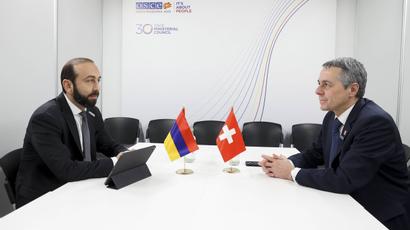 ՀՀ և Շվեյցարիայի արտաքին գերատեսչությունների ղեկավարները քննարկել են Հարավային Կովկասում անվտանգության իրավիճակին առնչվող հարցեր