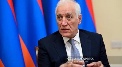 «Խաղաղության խաչմերուկ» նախագծի իրագործման հարցում ԵՄ-ն Հայաստանի համախոհն է․ ՀՀ նախագահ |armenpress.am|