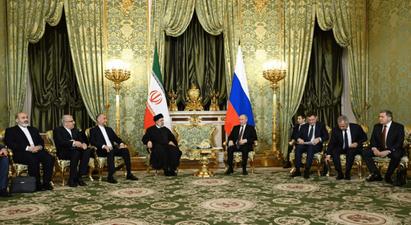 Մոսկվայում կայացել են Պուտին-Ռաիսի բանակցությունները․ կողմերը գնահատել են ռուս-իրանակական հարաբերությունները
 |tert.am|