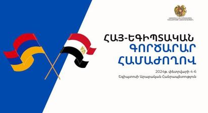 Նախատեսվում է կազմակերպել հայ-եգիպտական գործարար համաժողով

