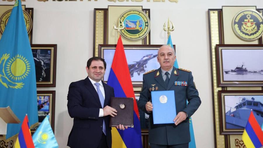 Հայաստանն ու Ղազախստանը ստորագրել են պաշտպանական ոլորտում 2024 թ. համագործակցության պլանը
