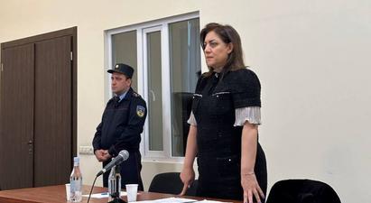 ԲԴԽ-ն Մանվել Գրիգորյանի դատավոր դստերը նախազգուշացում հայտարարեց