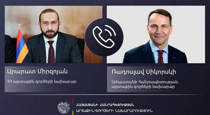 Հայաստանի և Լեհաստանի ԱԳ նախարարներն անդրադարձել են Հարավային Կովկասում անվտանգային իրավիճակին
