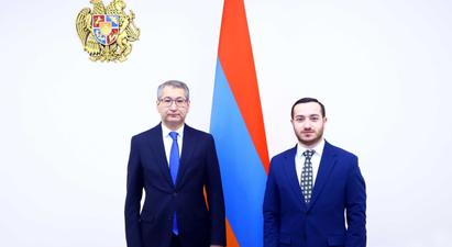 Դեսպան Իմանբաևը ԲՏԱ փոխնախարարին է փոխանցել Ղազախստանի փոխվարչապետի հրավերը՝ մասնակցելու Աստանայի միջազգային ֆորումին
