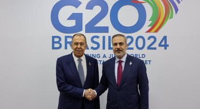 Լավրովը G20-ի շրջանակում հանդիպել է Թուրքիայի ԱԳ նախարարի հետ
