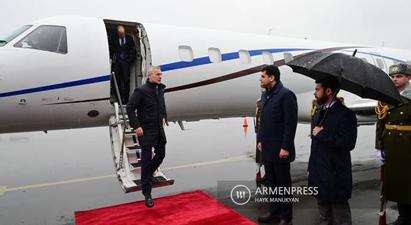 ՆԱՏՕ-ի գլխավոր քարտուղարը ժամանեց Երևան |armenpress.am|
