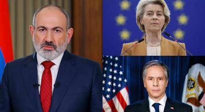 Փաշինյանը, Ֆոն դեր Լայենն ու Բլինքենը կքննարկեն Հայաստանի զարգացմանը միտված եռակողմ համագործակցության ուղիները
 |armenpress.am|