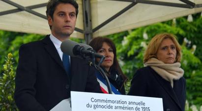 Ֆրանսիան վերահաստատում է իր աջակցությունը Հայաստանին․ Գաբրիել Ատալը ելույթ է ունեցել Ցեղասպանության տարելիցին նվիրված միջոցառմանը
 |armenpress.am|