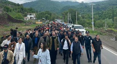 «Տավուշը հանուն հայրենիքի» շարժման անդամները կգիշերեն Սոլակ գյուղում․ վաղը կշարունակվի երթը դեպի Երևան
